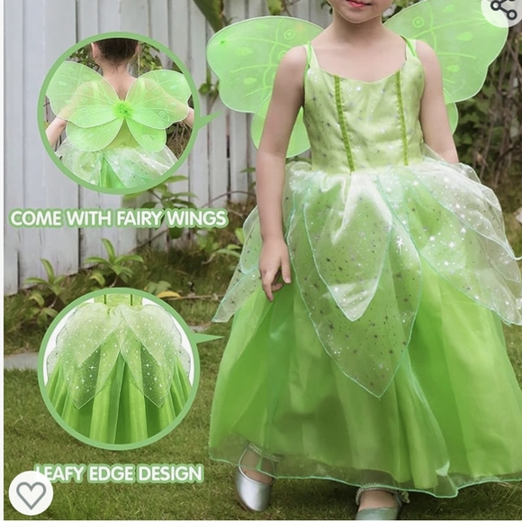 Light up Girls Halloween Costume Fairy/ Little Princess - Picture 2 of 5